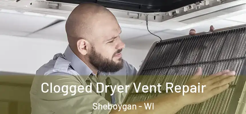  Clogged Dryer Vent Repair Sheboygan - WI